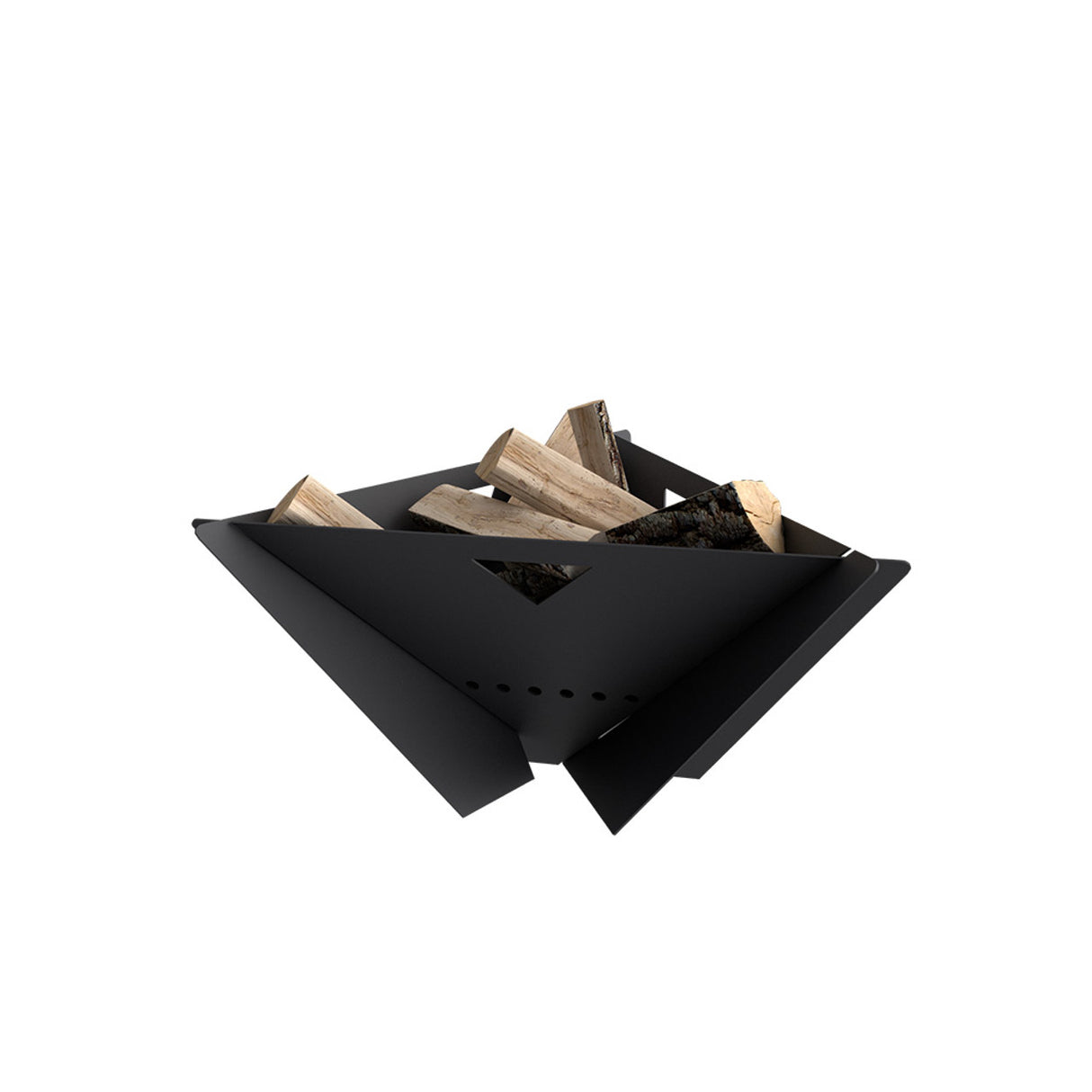 MF Fire Delta Fire Pit - Black