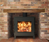MF Fire Nova Wood Stove - Charcoal