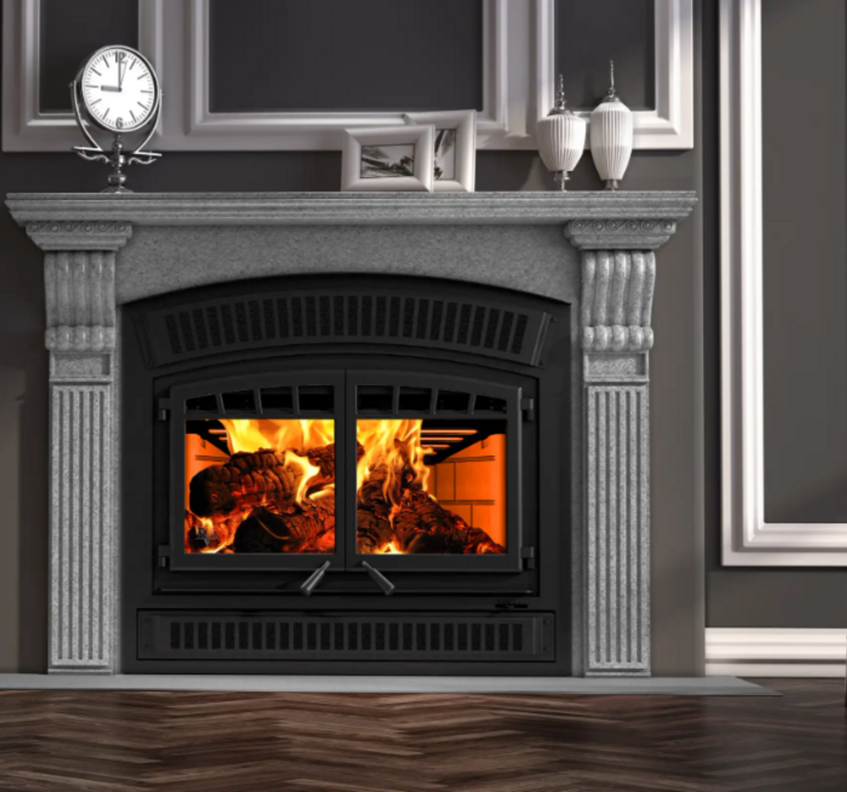 Ventis HE350 ZC Wood Fireplace with Blower