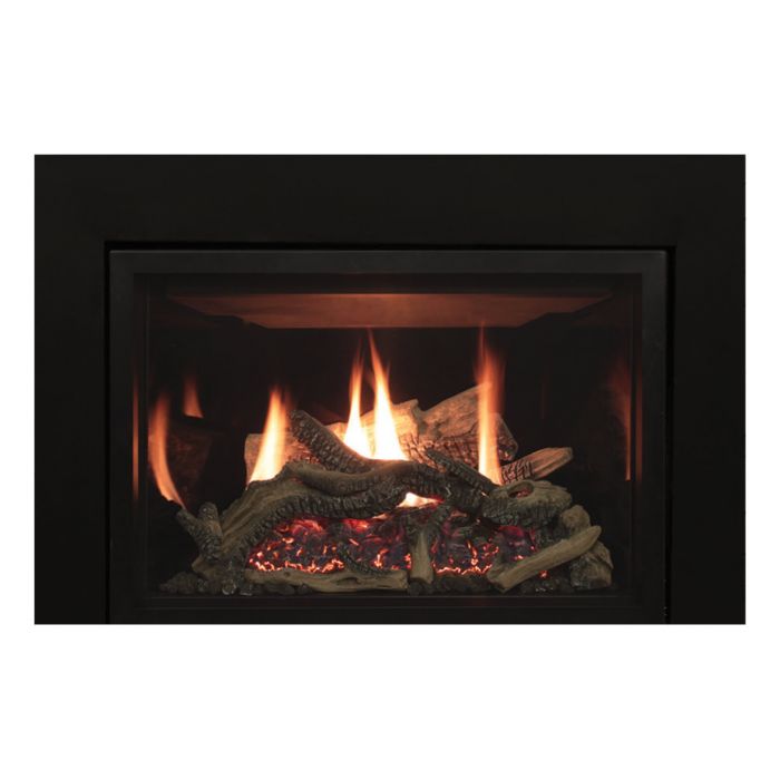 White Mountain Hearth DVCT30CBN Rushmore TruFlame Direct Vent Gas Fireplace Insert, 30-Inches