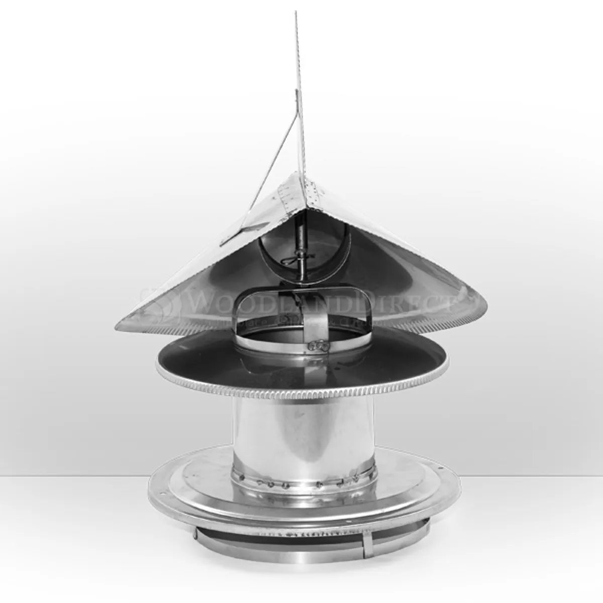 6" Diameter Champion Stainless Steel Wind Directional Rain Cap