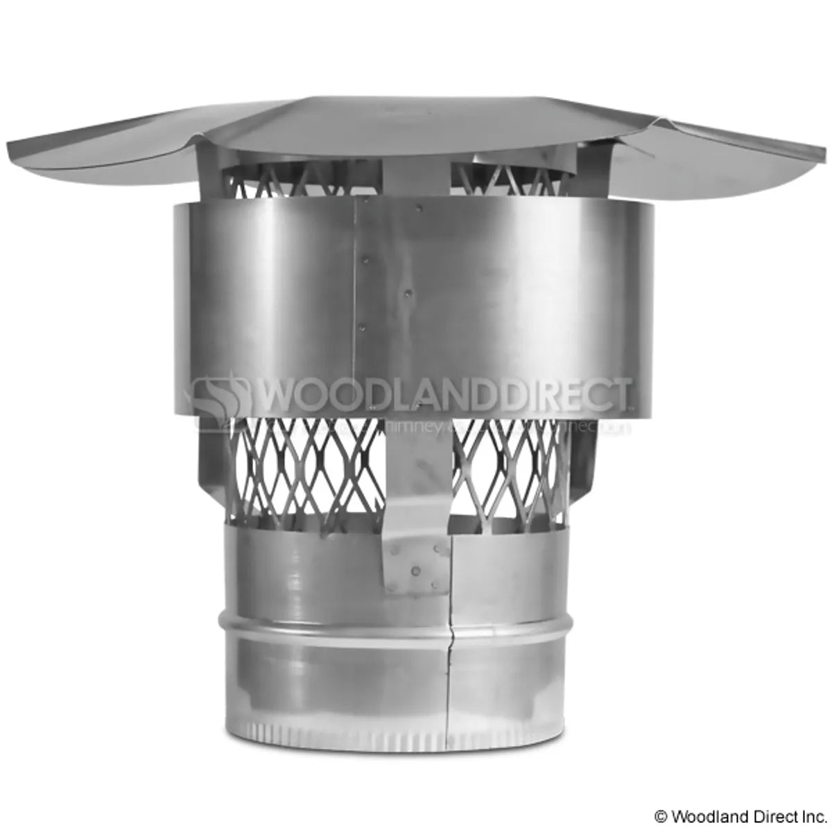 Champion 7" Chimney Liner Cap with Screen and Wind Guard