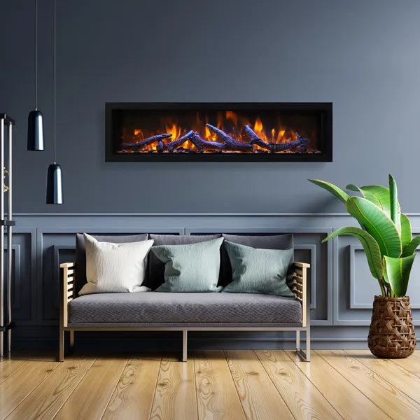 Amantii Deep Extra Tall Built-In Electric Fireplace