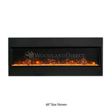 Amantii Panorama Slim 60 Electric Fireplace