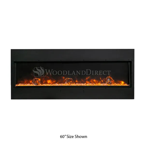 Amantii Panorama Slim Electric Fireplace - 72"