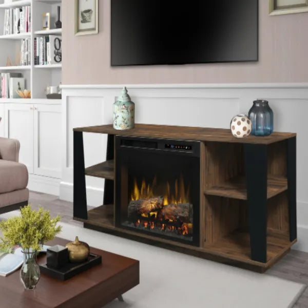 Dimplex Arlo Media Console Electric Fireplace With Logs