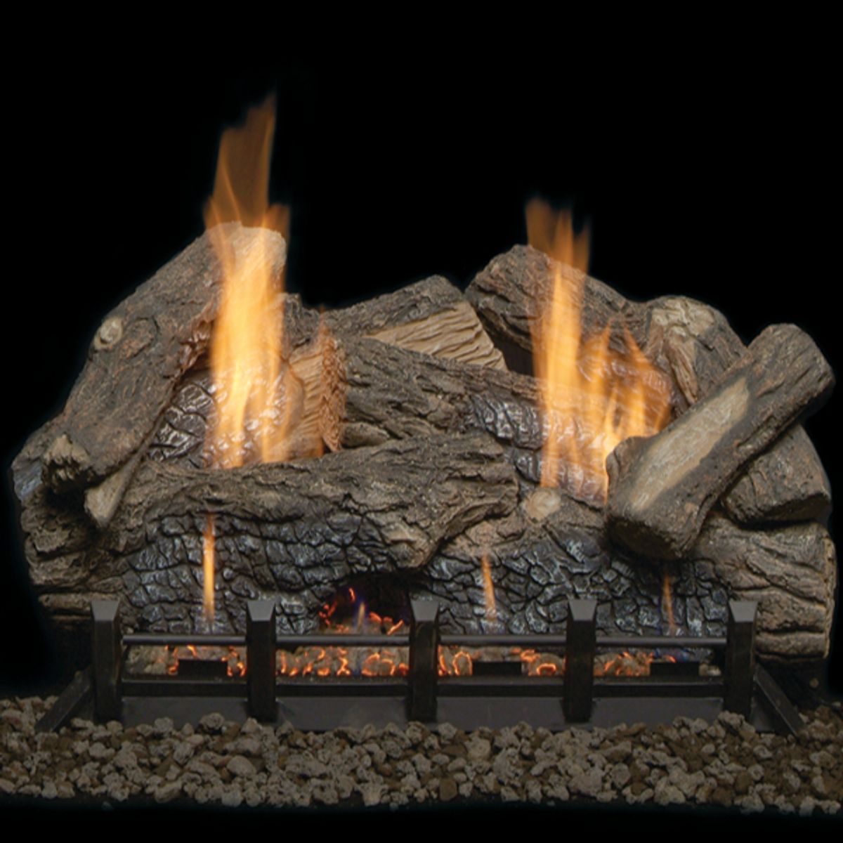 Monessen Highland Oak Ventless Gas Log Set