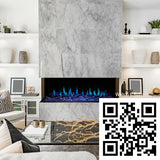 Modern Flames Orion Multi Electric Fireplace - 120"