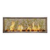 Outdoor Lifestyles Lanai Outdoor See-Through Gas Fireplace - 48"