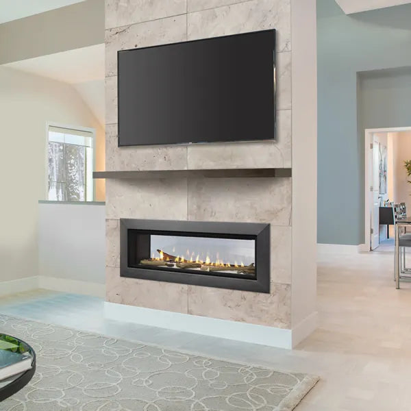 Majestic Echelon See Through Direct Vent Gas Fireplace - 48"