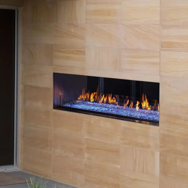 Majestic Palazzo Outdoor See-Through Gas Fireplace - 48"