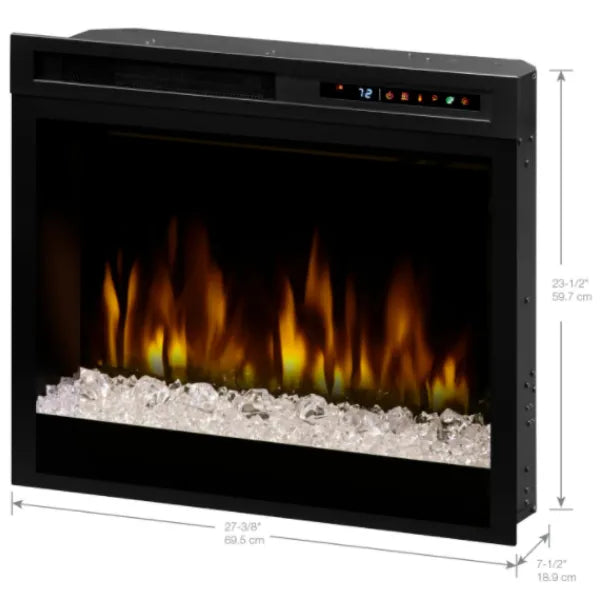 Multi-Fire XHD Firebox With Acrylic Ember Media Bed - 28"