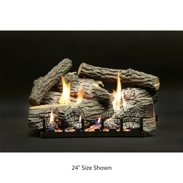 Empire Super Stacked Wildwood Vented Gas Log Set