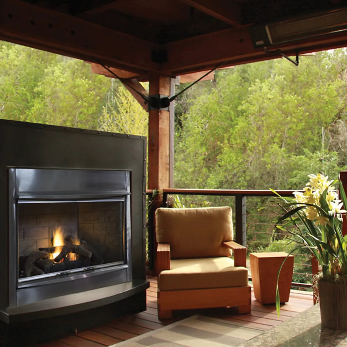 Superior VRE4300 Outdoor Gas Fireplace