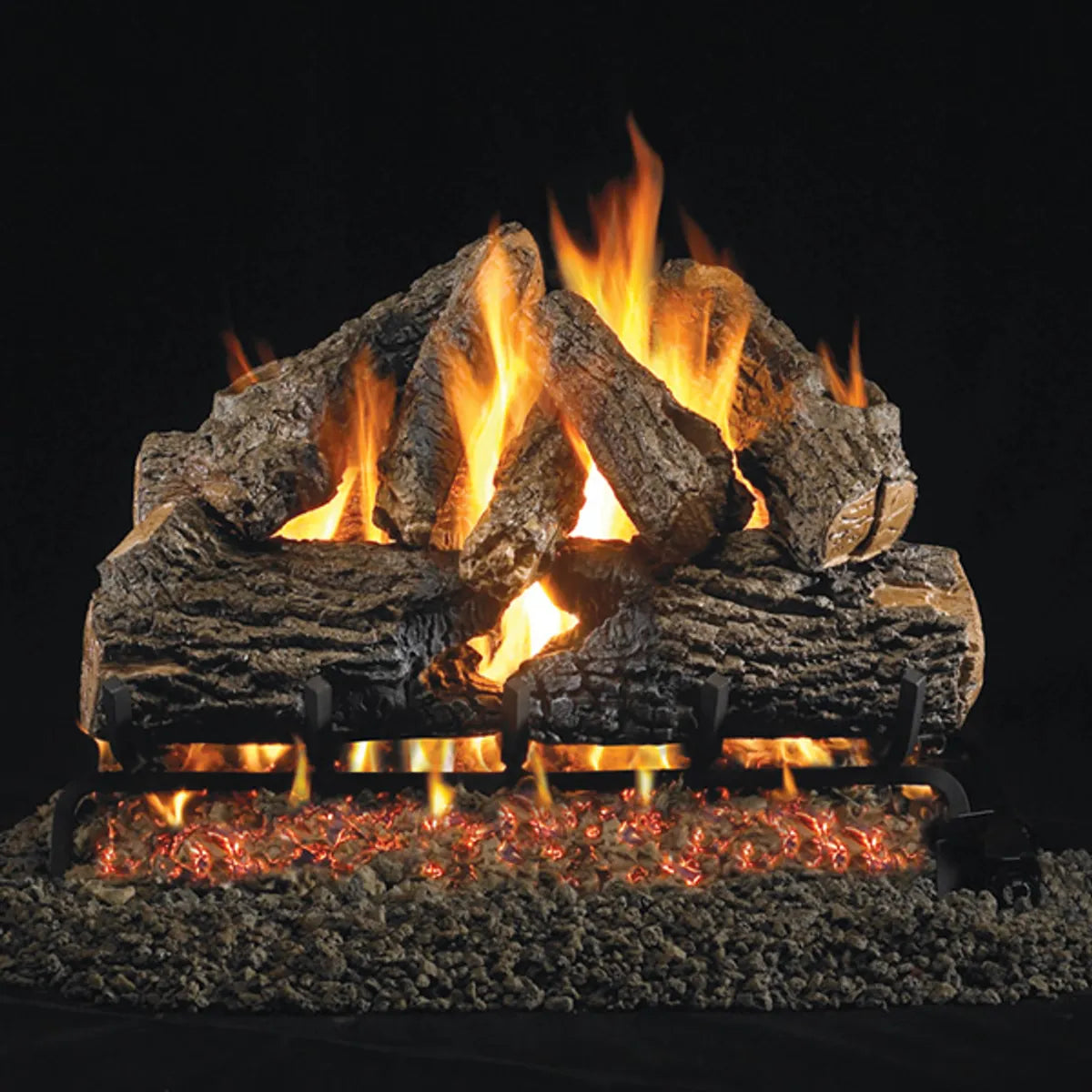 Real Fyre Charred Oak Outdoor Vented Gas Log Set