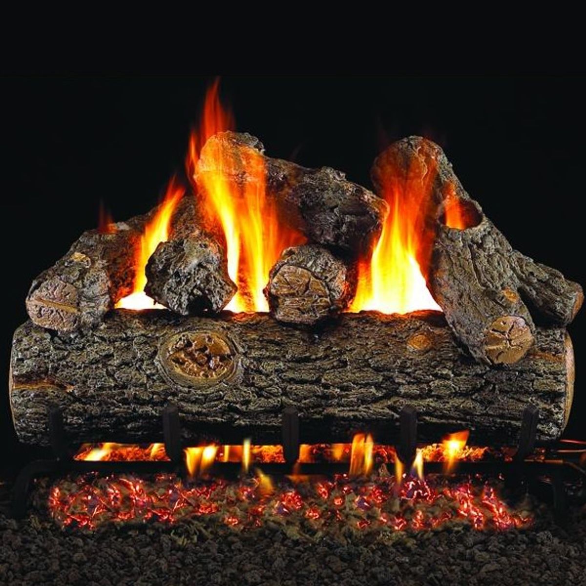 Peterson Real Fyre Golden Oak Designer Plus ANSI Vented Gas Log Set