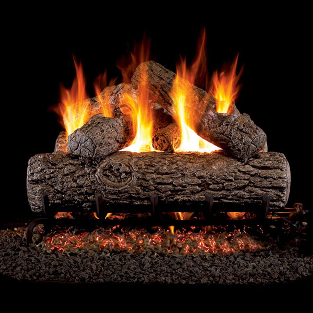 Peterson Real Fyre Golden Oak Vented Gas Log Set