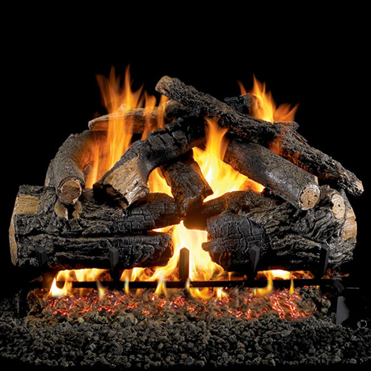 Peterson Real Fyre Pioneer Oak Vented Gas Log Set