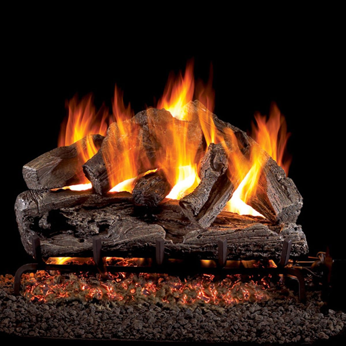 Peterson Real Fyre Rugged Oak ANSI Vented Gas Log Set