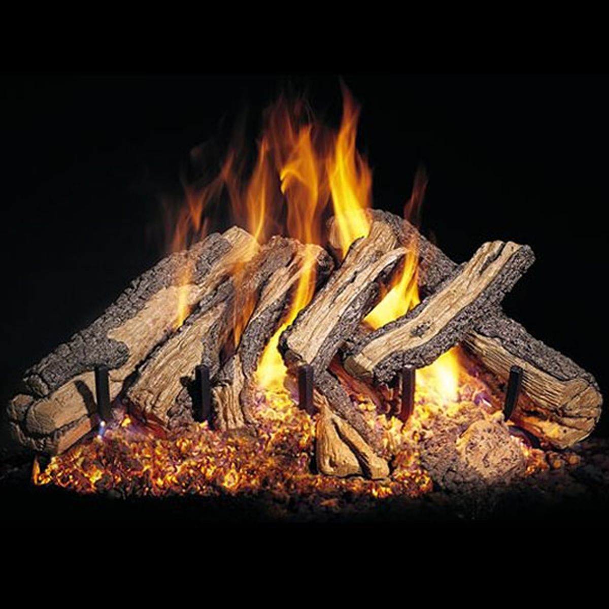 Peterson Real Fyre Western Campfyre Vented Gas Log Set