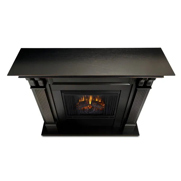 Real Flame Ashley Wash Electric Fireplace - Black