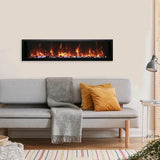 Amantii Extra Slim Indoor/Outdoor Electric Fireplace