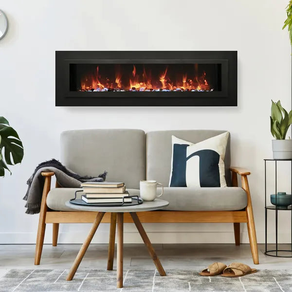 Amantii Wall Mount Linear 57 Electric Fireplace