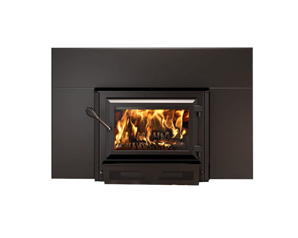 Ventis HEI170 Wood Burning Fireplace Insert With Blower - Up To 1800 Square Feet - Open Box
