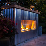 Kalea Bay 48" Outdoor Linear Gas Fireplace