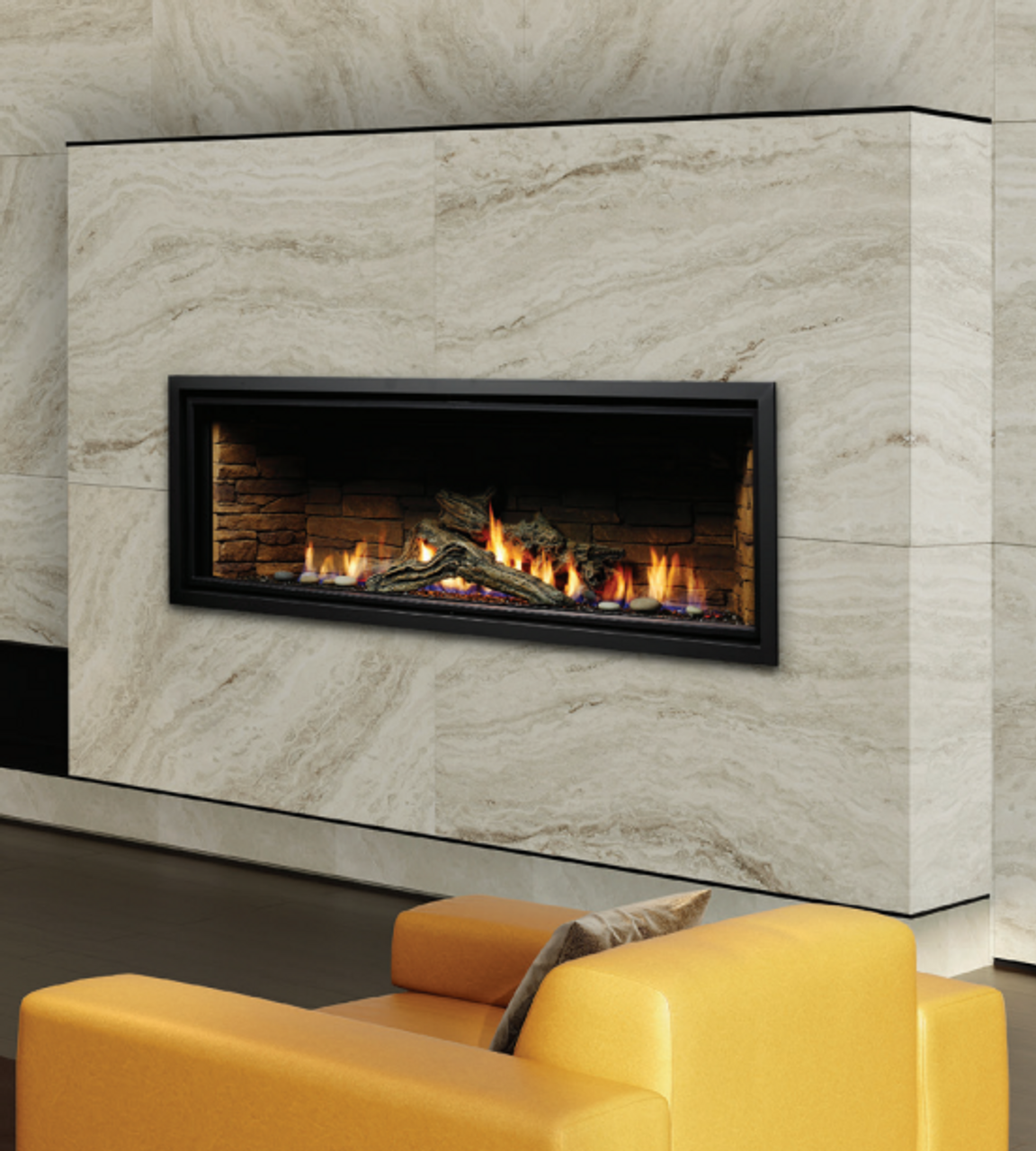 Marquis Serene 60" Zero Clearance Direct Vent Gas Fireplace